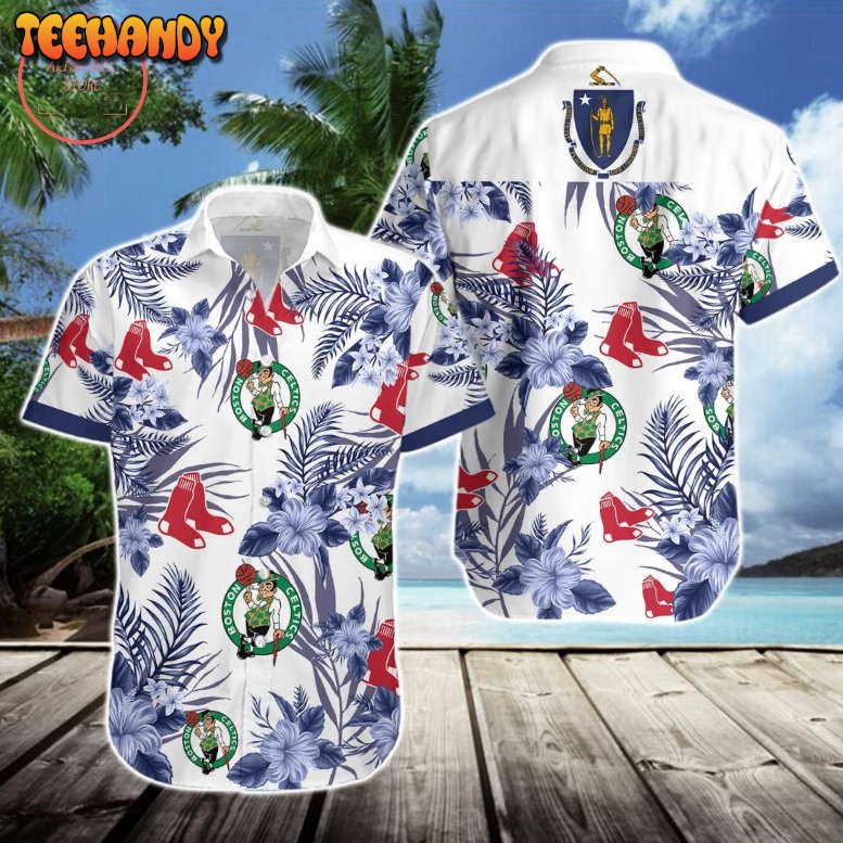 Boston Celtics Boston Red Sox Hawaiian Shirt