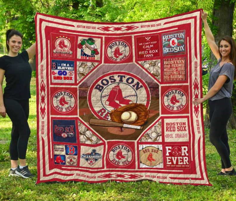 Boston Red Sox 3D Customized Quilt Blanket