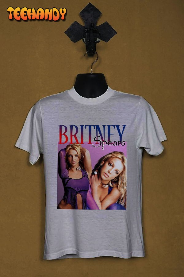 Britney Spears 90s Shirt, Vintage Hip-Hop Inspired Free Britney T Shirt