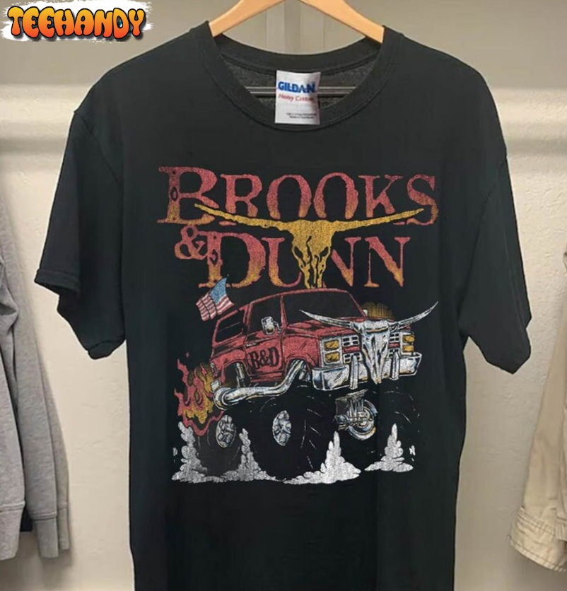 Brooks And Dunn Shirt, Trendy Country Music Unisex Hoodie T Shirt