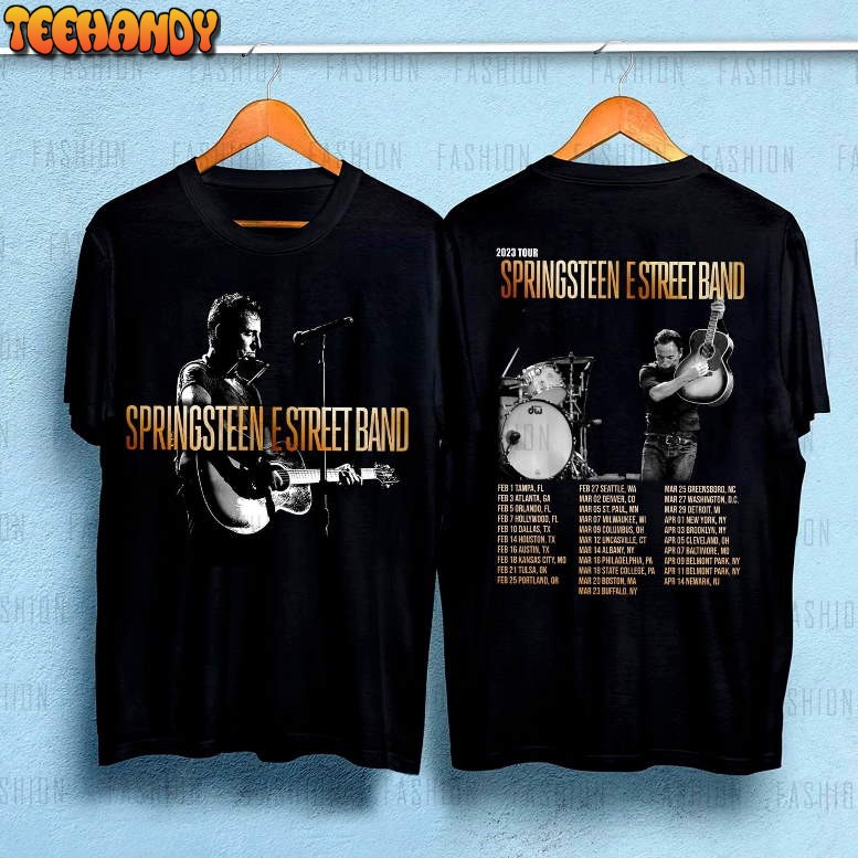 Bruce Springsteen 2023 Tour Shirt Springsteen n E Street Band Tour Shirt