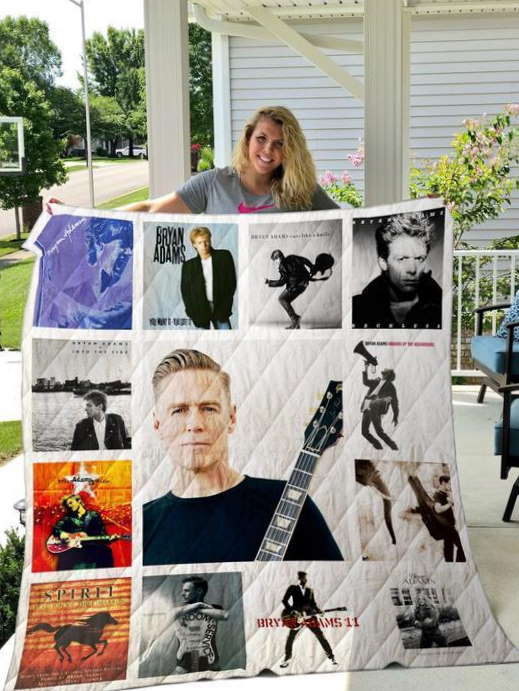 Bryan Adams 3D Customized Quilt Blanket