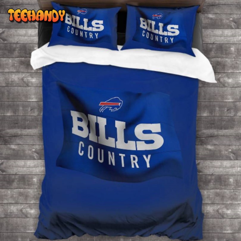 Buffalo Bills Logo Bedding Set