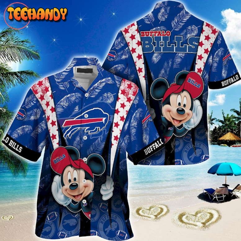 Buffalo Bills Mickey Mouse Hawaiian Shirt