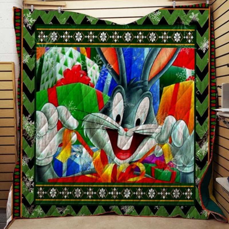 Bugs Bunny 3D Customized Quilt Blanket