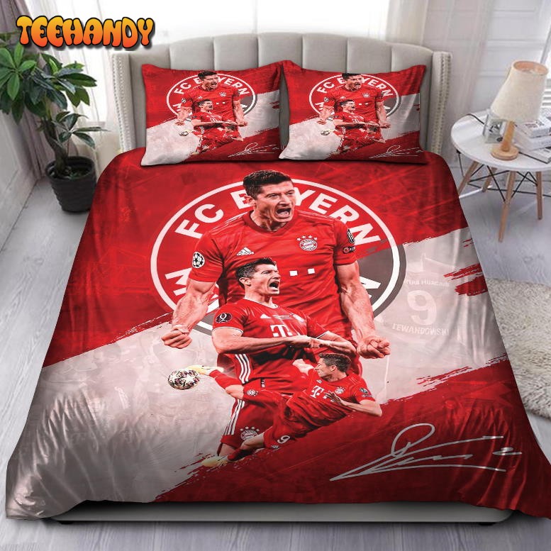 Bundesliga Bayern Munich Lewandowski 98 Bedding Sets