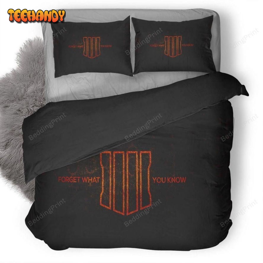 Call Of Duty Black Ops Duvet Cover Bedding Set