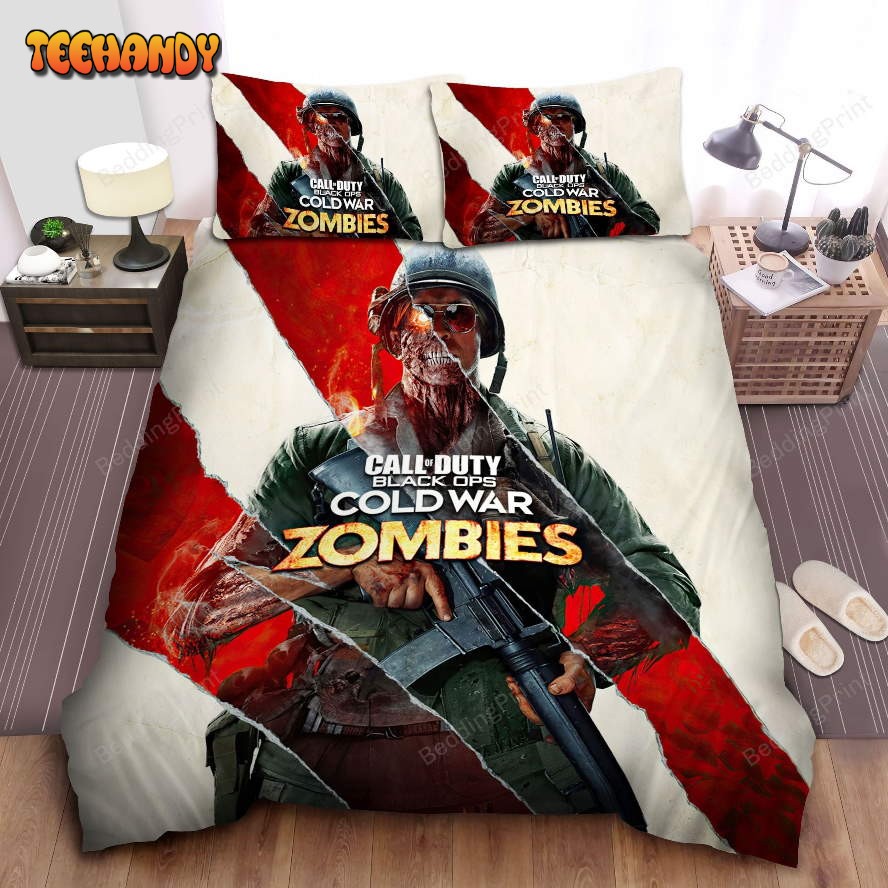 Call Of Duty, Cold War Zombies Duvet Cover Bedding Set