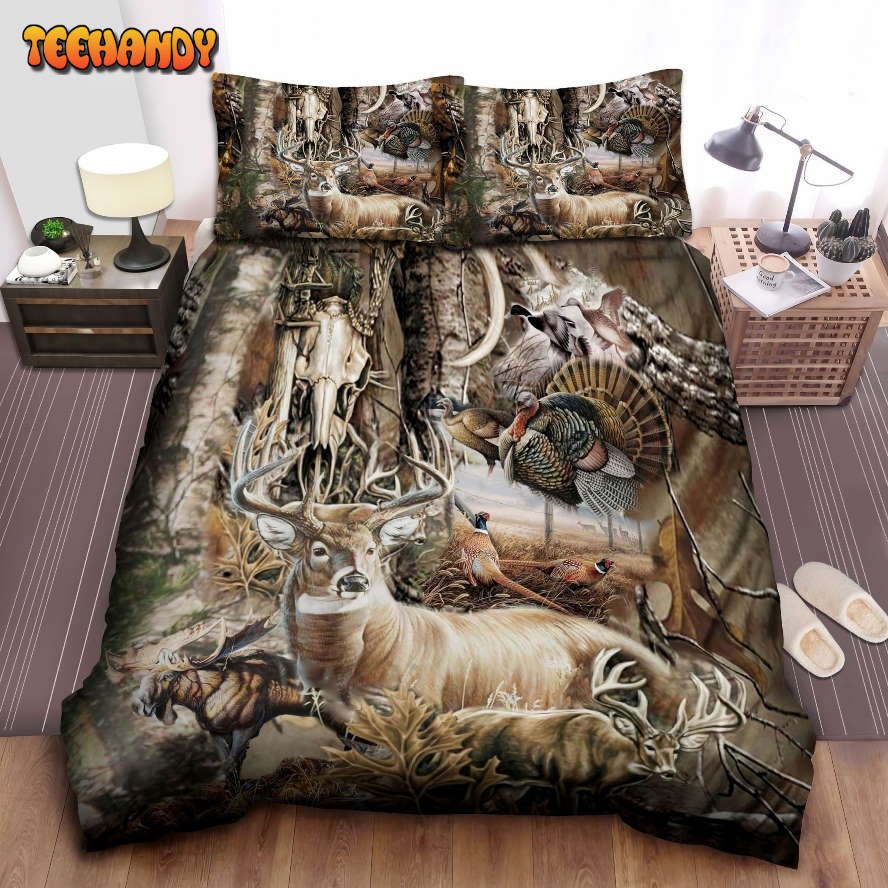 Camo Hunting Art Bedding Set