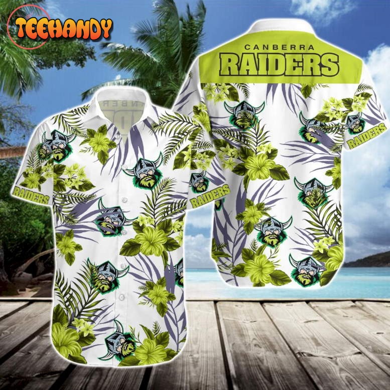 Canberra Raiders Hawaiian Shirt