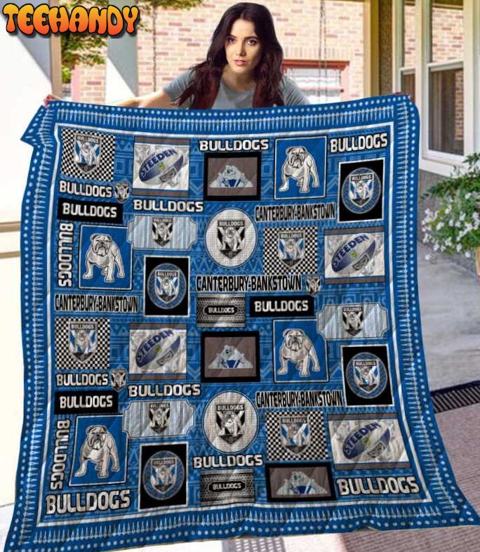 Canterbury Bankstown Bulldogs 3D Customized Quilt Blanket