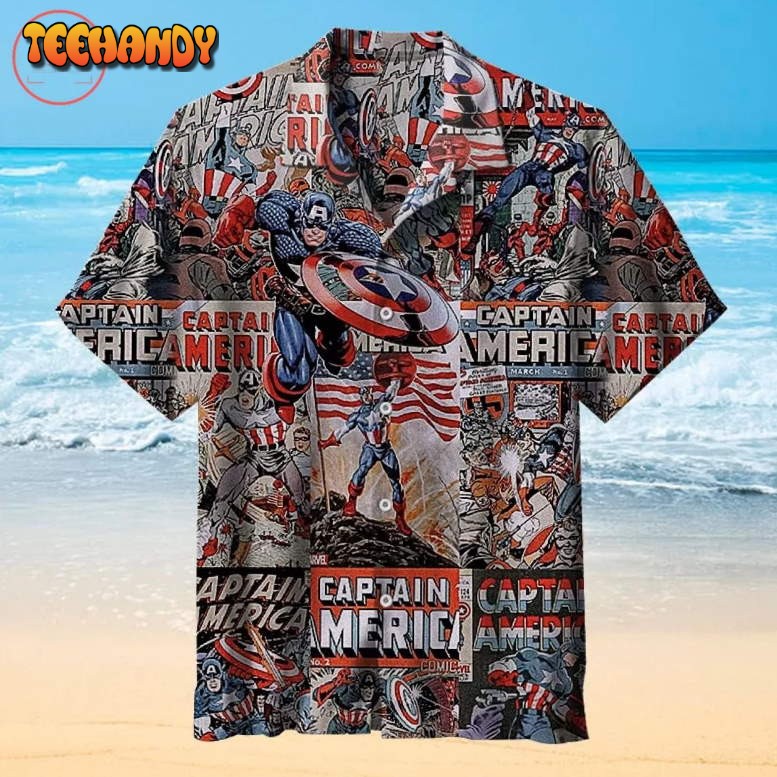 Captain America Hawaiian Shirt