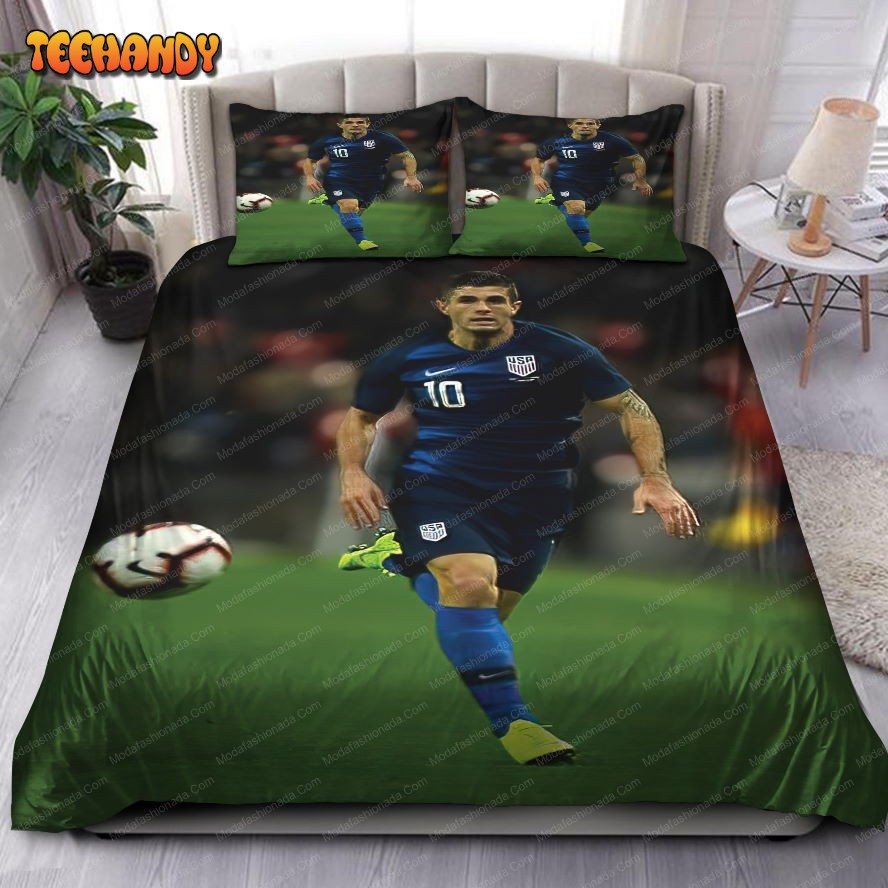 Captian USA Christian Pulisic 112 Bedding Set