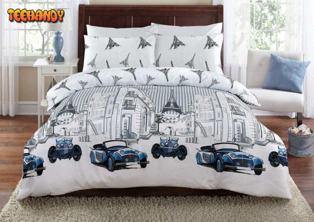 Car Bed Sheets Duvet Cover Bedding Set