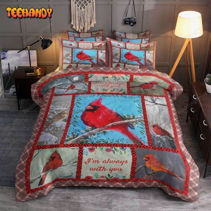 Cardinal Bed Sheets Duvet Cover Bedding Set