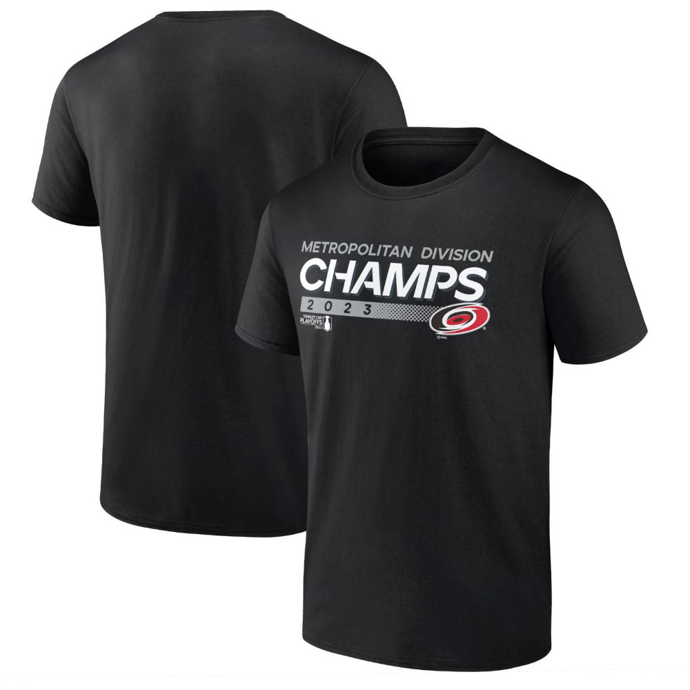 Carolina Hurricanes 2023 Metropolitan Division Champions T-Shirt