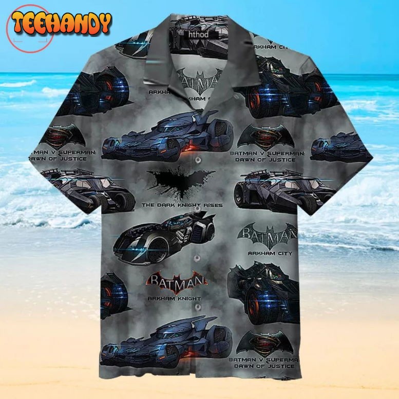 Casual Batmobile Hawaiian Shirt