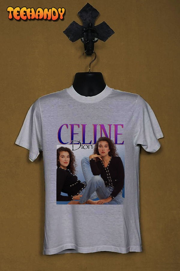 Celine DION Singer T-Shirt, Rap Hip Hop 90s Vintage T Shirt