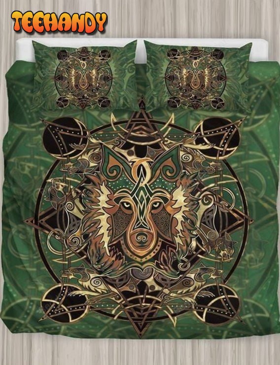 Celtic Wolf Duet Cover Bedding Sets