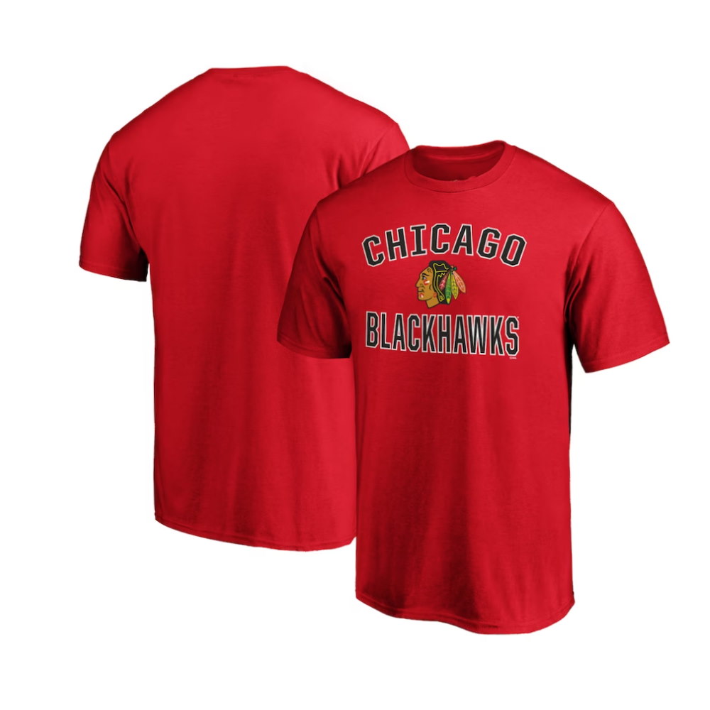 Chicago Blackhawks Team Victory Arch T-Shirt