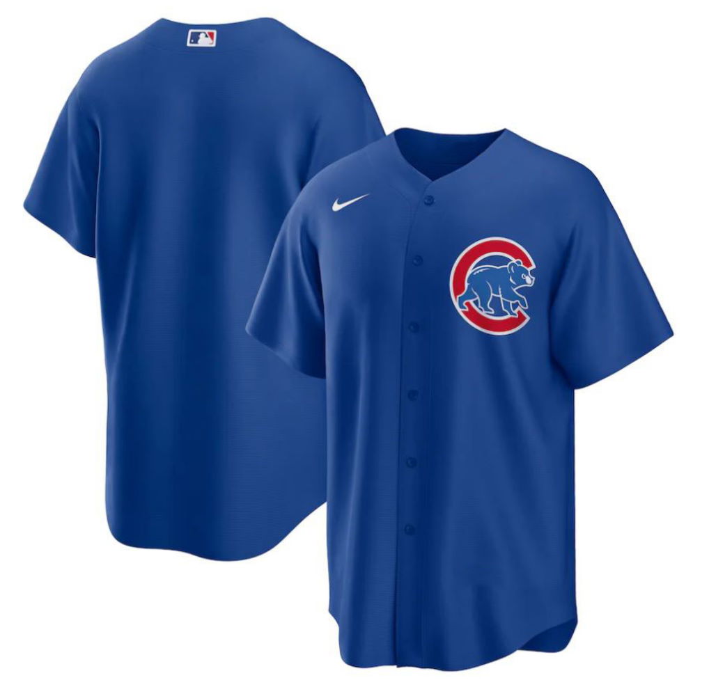 Chicago Cubs Alternate Replica Team Jersey Royal