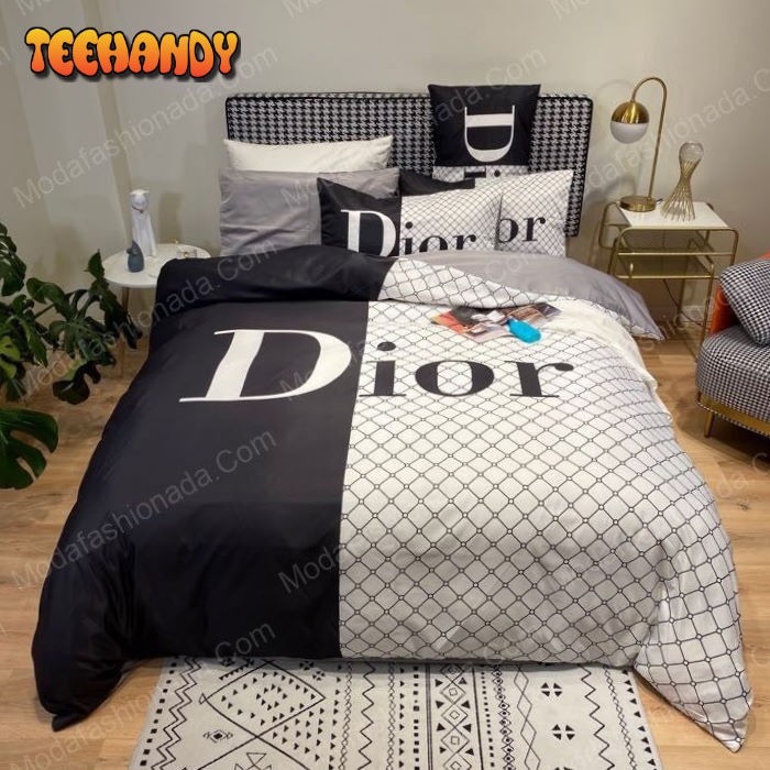 Christian Dior Logo Brands V2 Bedding Set