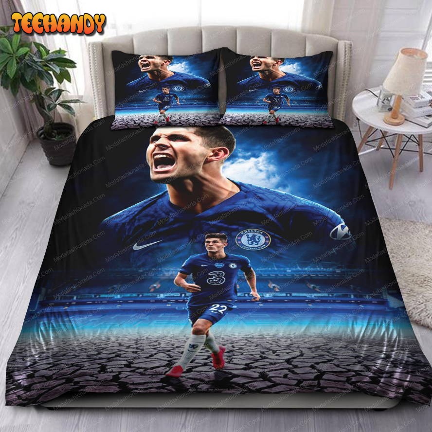 Christian Pulisic Chelsea EPL 108 Bedding Sets