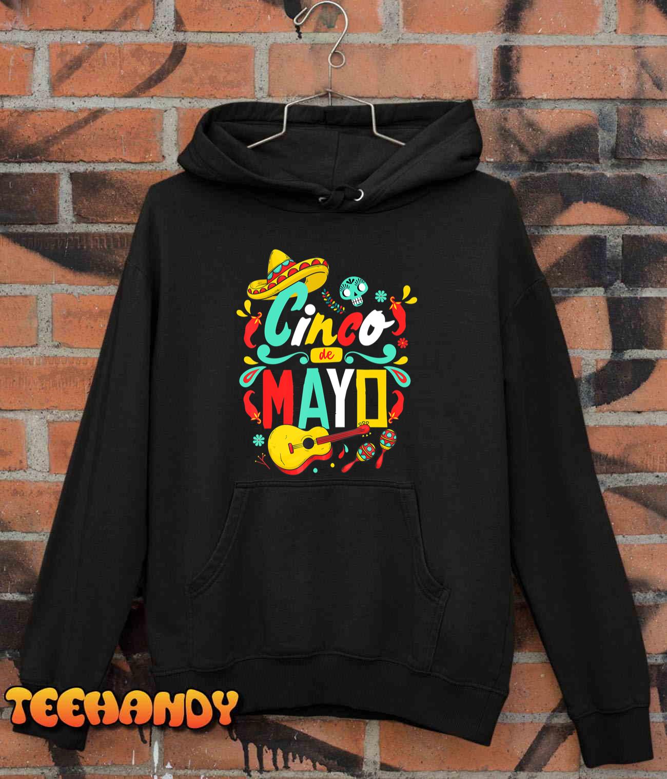 Cinco De Mayo tee Fiesta Mexican Mexico 5 de Mayo T-Shirt