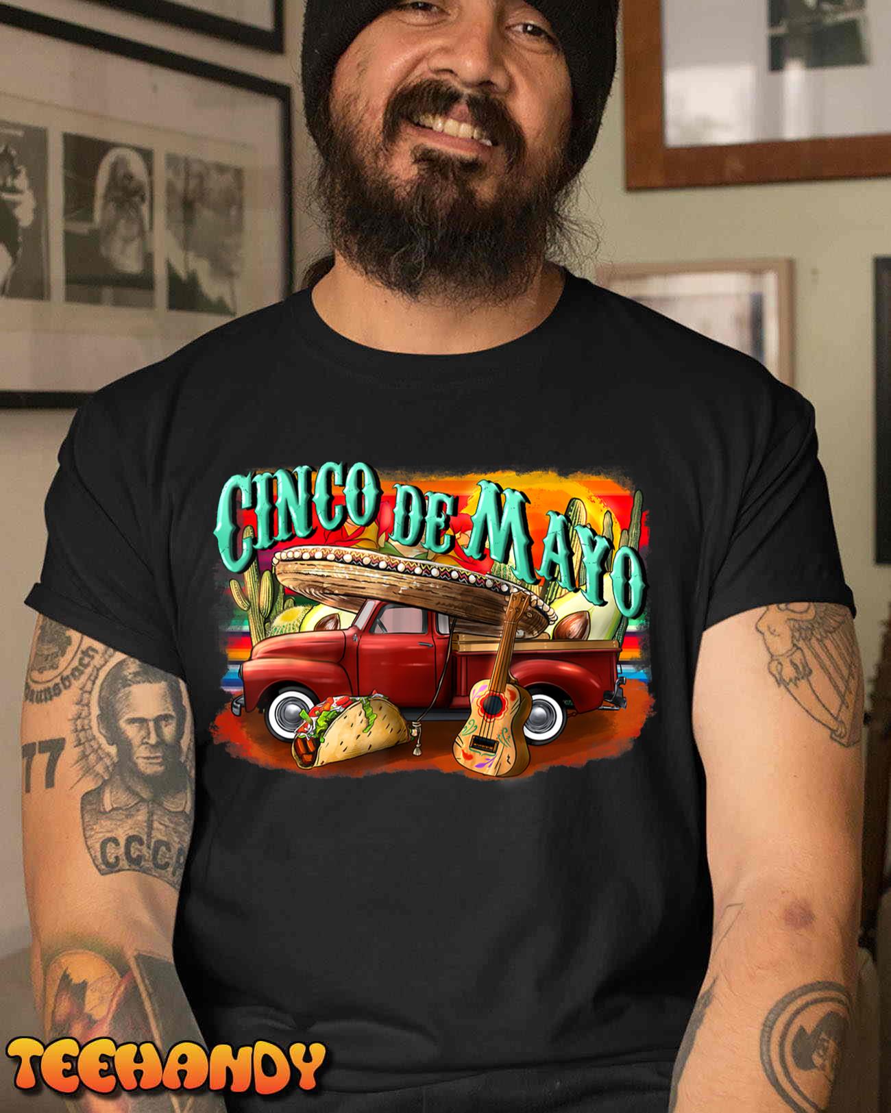 Cinco De Mayo Truck Mexican Fiesta 5 De Mayo T-Shirt