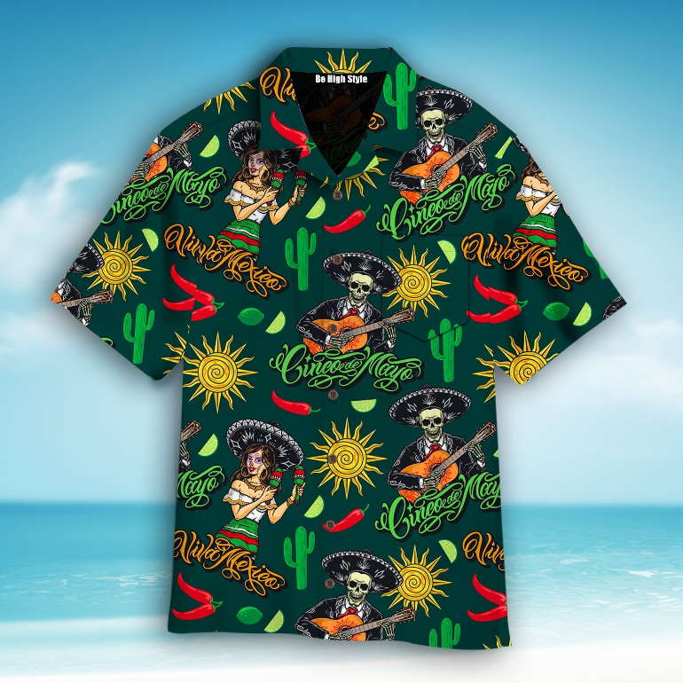 Cinco De Mayo Viva Mexico Festival Hawaiian Shirt