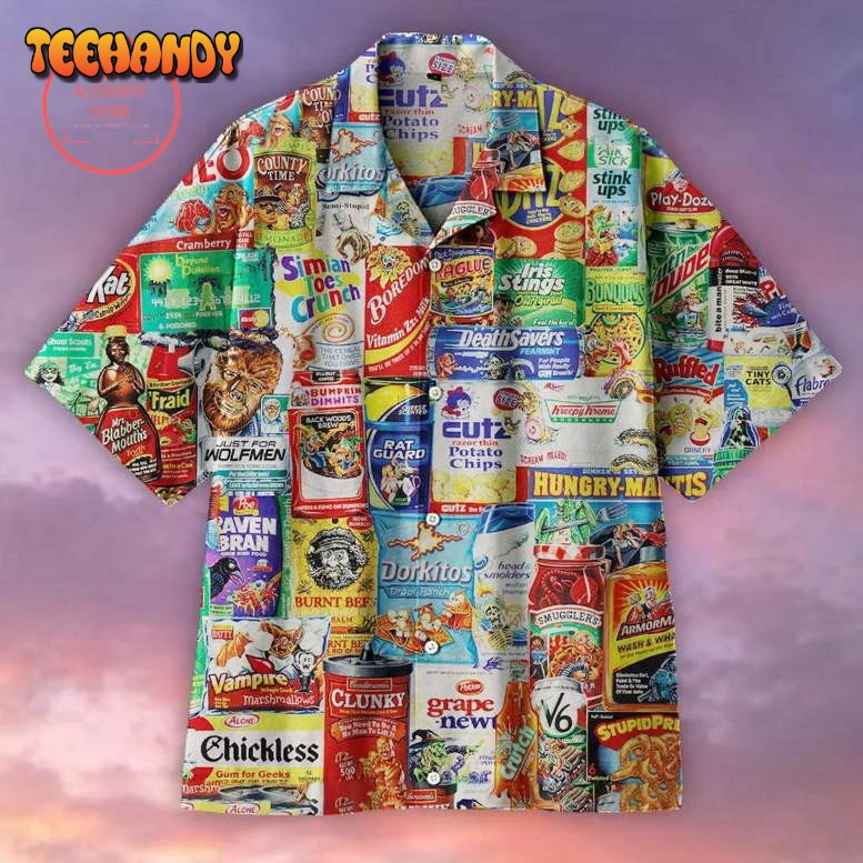 Classic Delicious Snacks Hawaiian Shirt