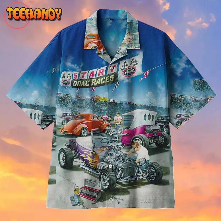 Classics Hot Rod Racing Hawaiian Shirt