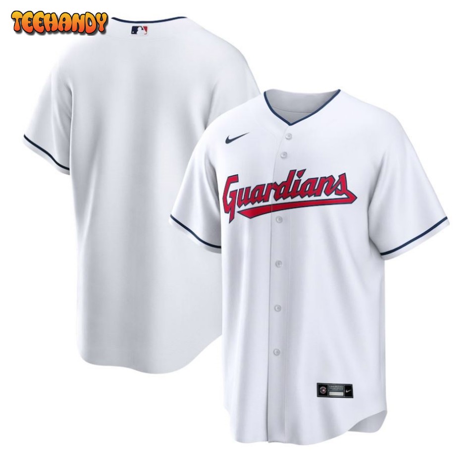 Cleveland Guardians Home Blank Replica Jersey