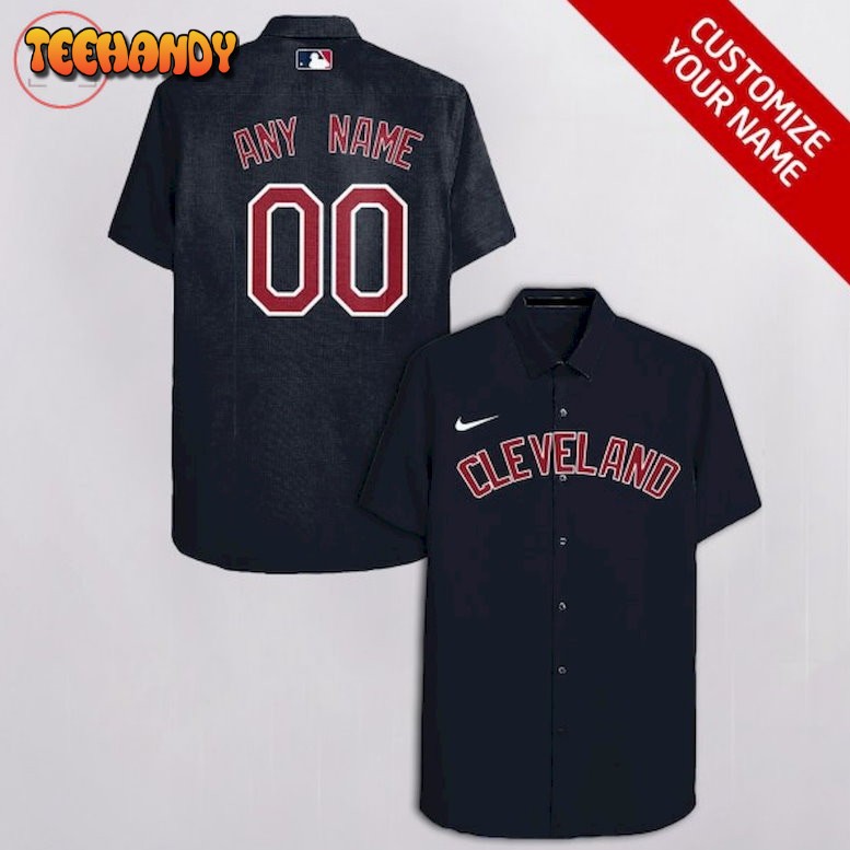 Cleveland Indians Customized Hawaiian Shirt