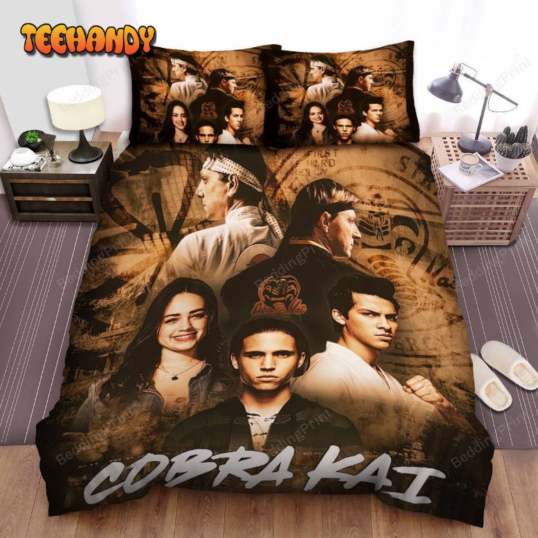 Cobra Kai Movie Poster 2 Duvet Cover Bedding Set