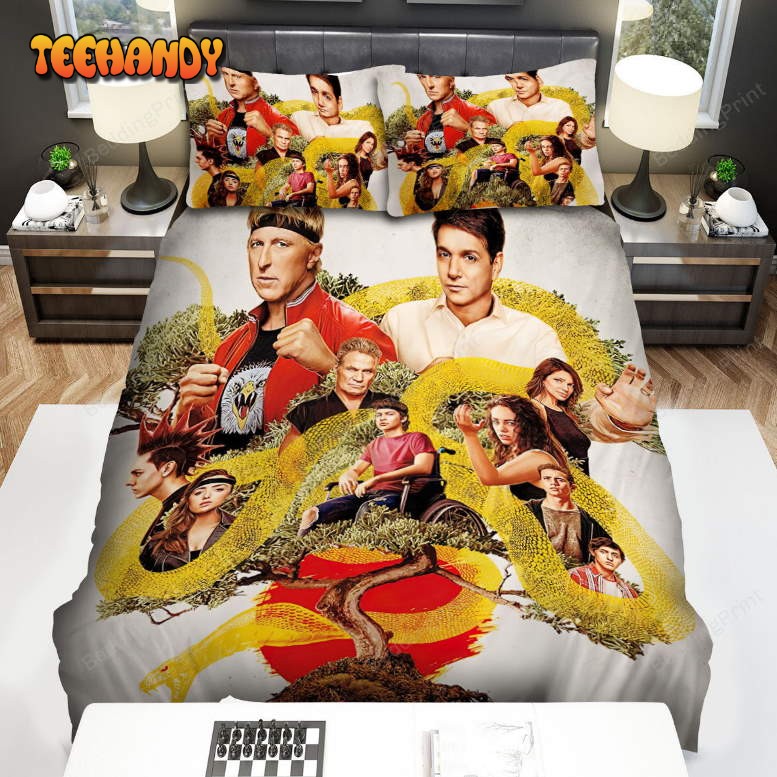 Cobra Kai Movie Poster Art Duvet Cover Bedding Sets