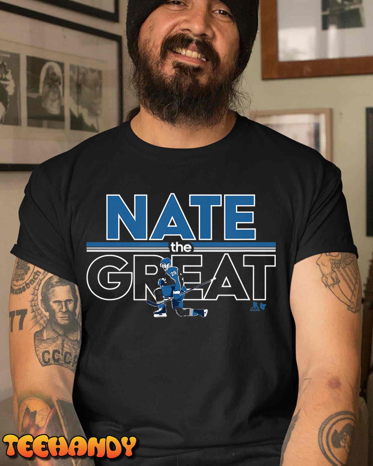 Colorado Nate the Great – Nathan MacKinnon – Colorado Hockey T-Shirt