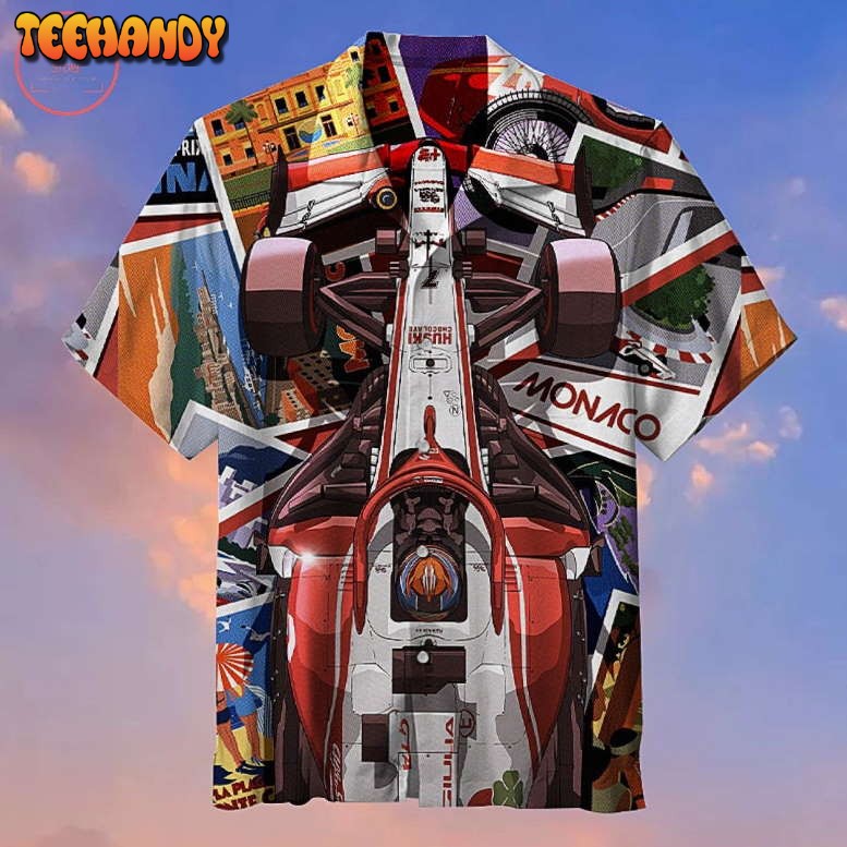 Cool equation racing style Hawaiian Shirt