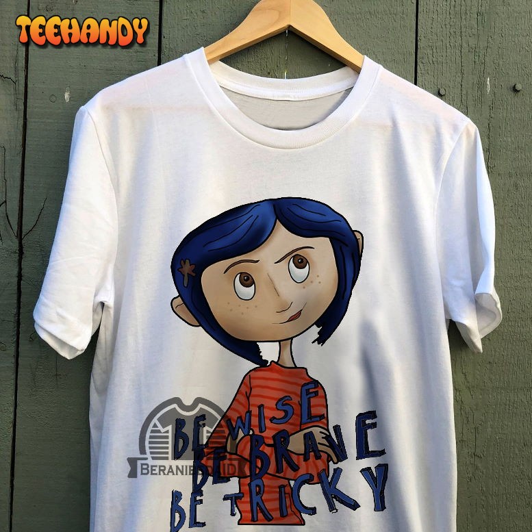 Coraline T-shirt Vintage Retro Casual Unisex Shirt