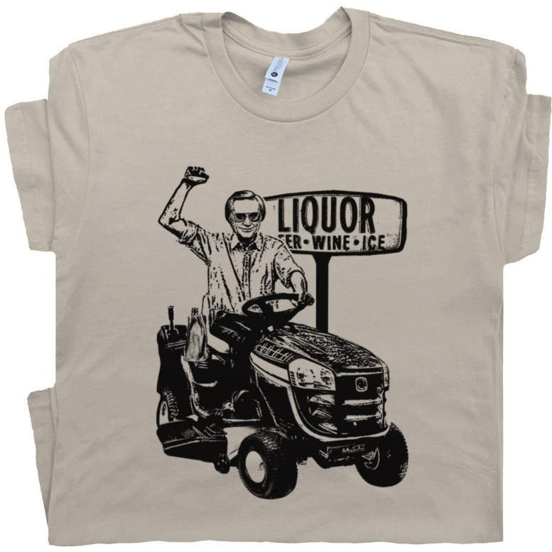 Country Music T Shirt Cool Novelty Shirts Tractor Vintage Beer Shirt