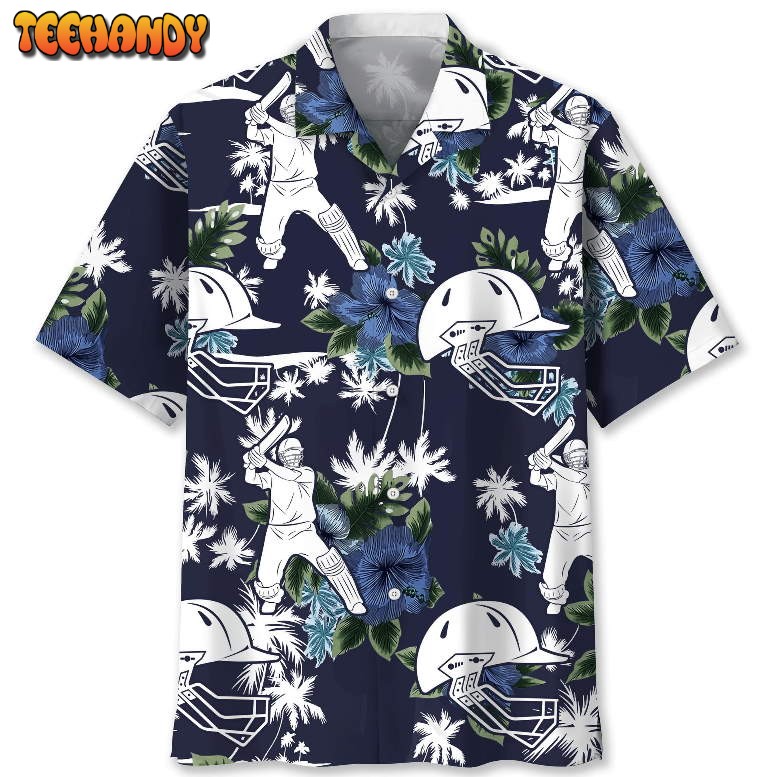 Cricket Blue Nature Hawaiian Shirt