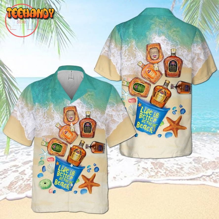 Crown Royal Beach Hawaiian Shirt