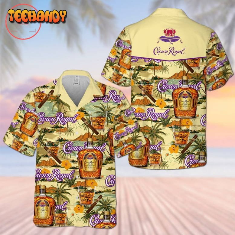 Crown Royal Drink Hawaiian Shirt