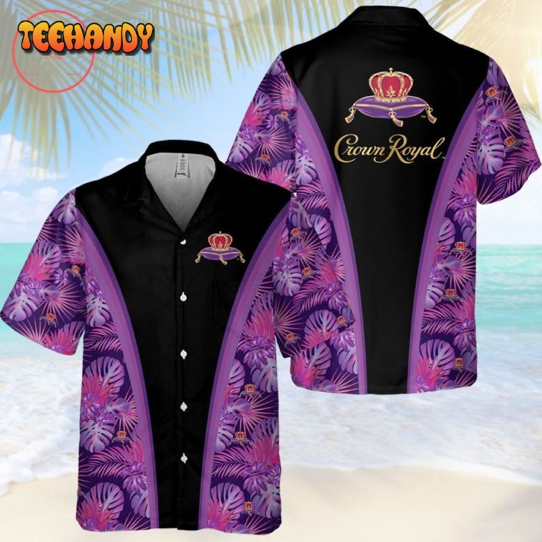 Crown Royal Flower Hawaiian Shirt