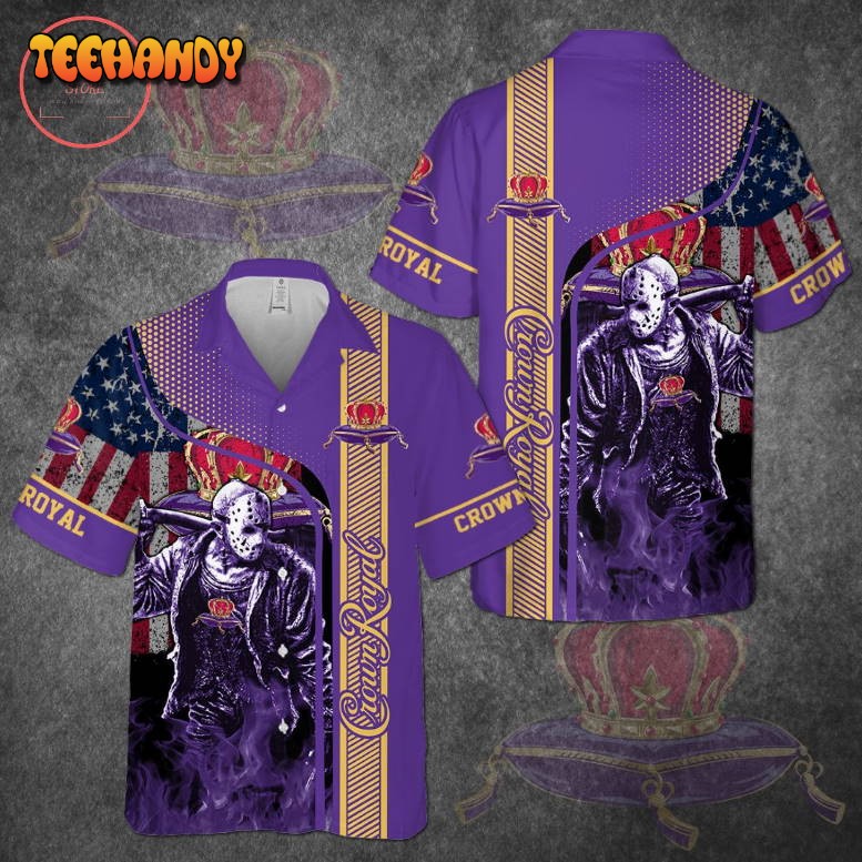 Crown Royal Jason Voorhees Hawaiian Shirt