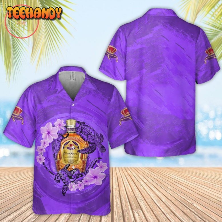 Crown Royal Turtles Hawaiian Shirt