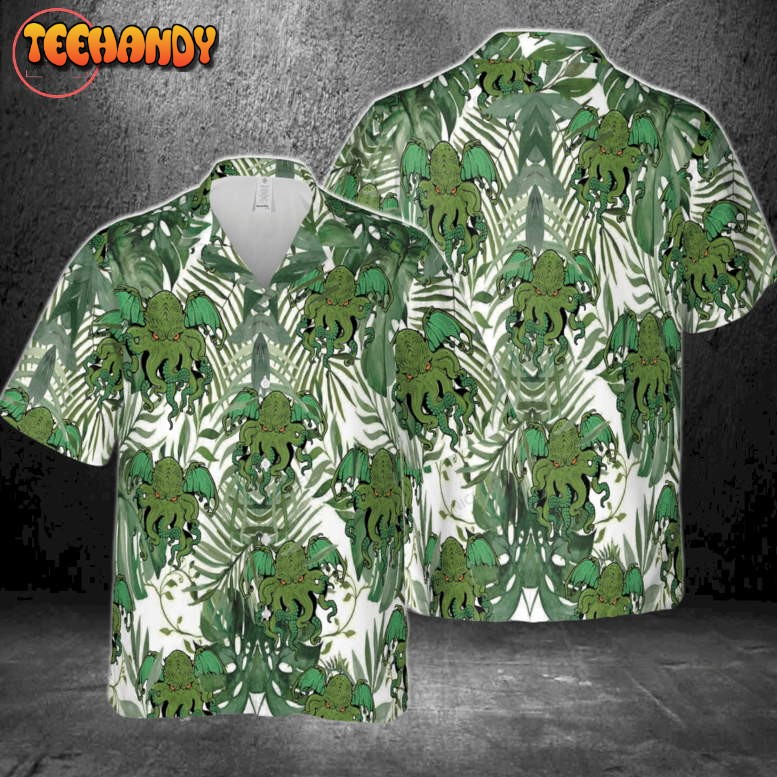 Cthulhu Tropical Hawaiian Shirt