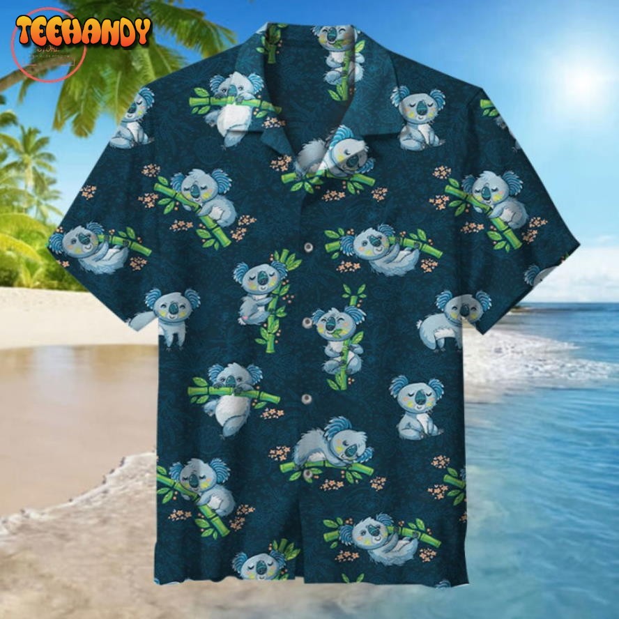 Cute Koala Hawaiian shirt