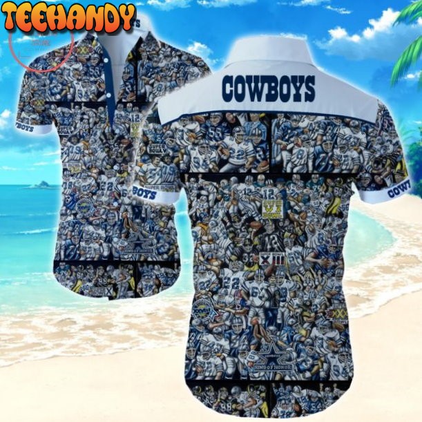 Dallas Cowboys Super Bowl XIII Hawaiian shirts