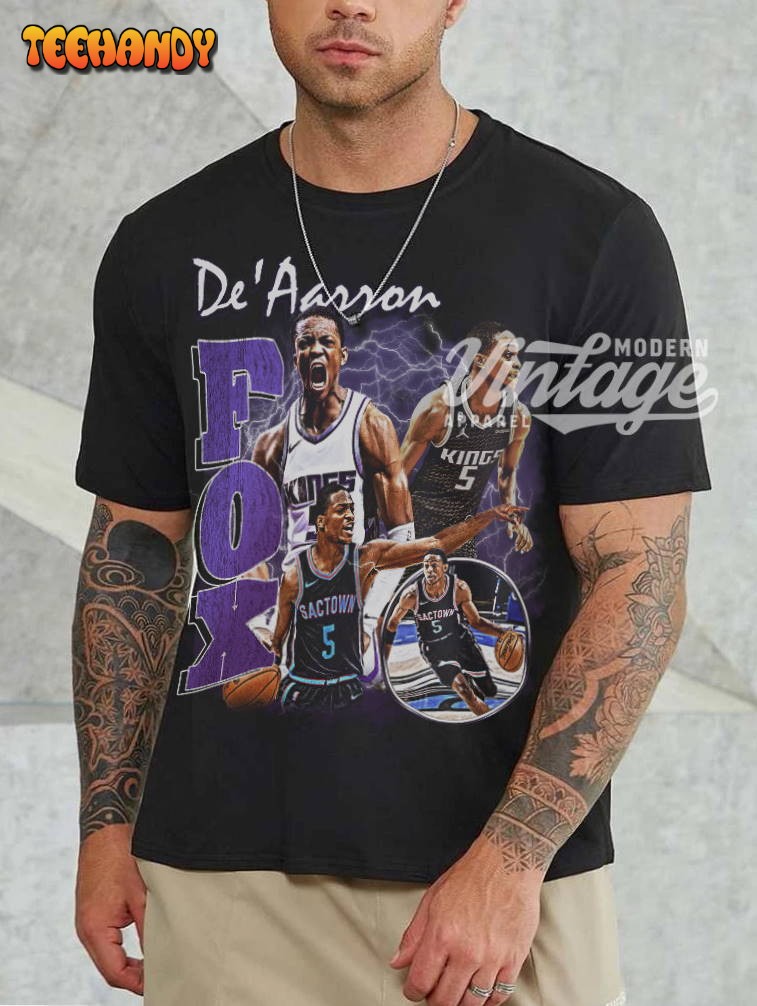 De’Aaron Fox Shirt Classic 90s Graphic Unisex T Shirt